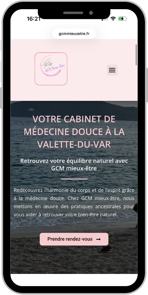 site internet thérapeute