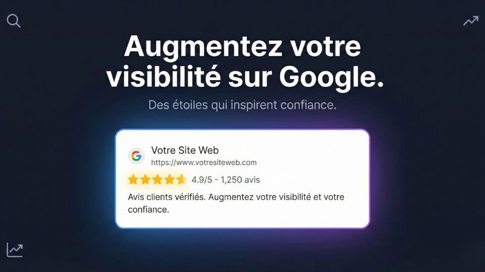 Afficher etoile google resultat recherche