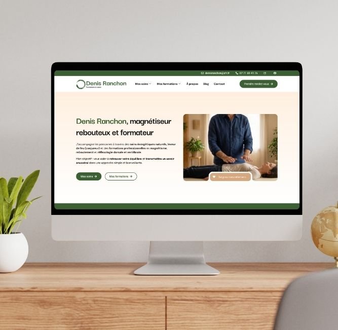 Creation site internet therapeute