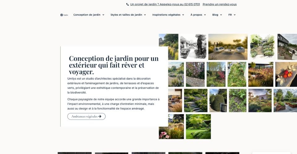 exemple site paysagiste