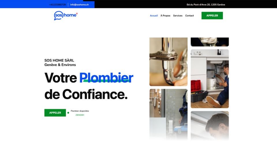 site pour plombier