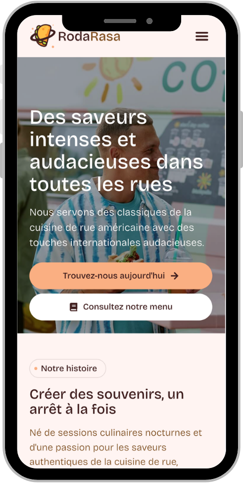 Site internet restaurant