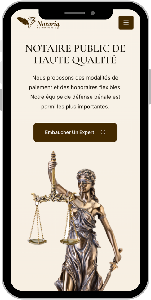 creation site internet notaire