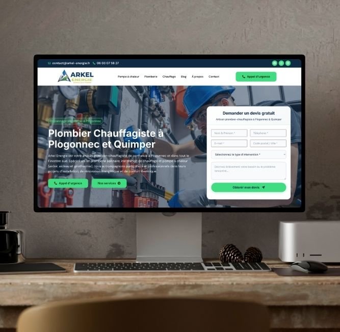 creation site internet plombier